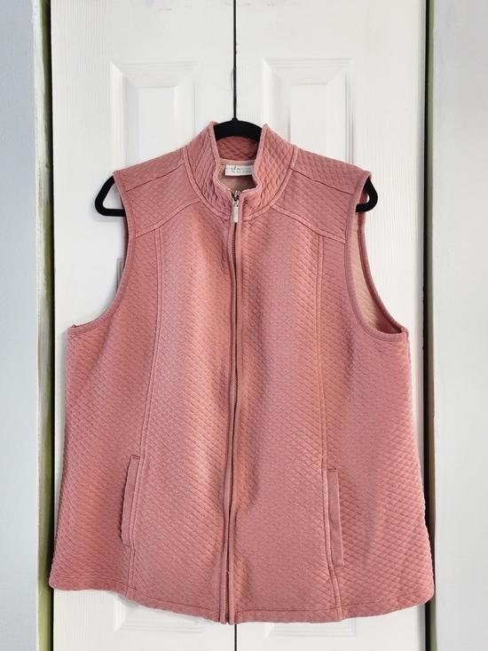 d&co Jackets & Blazers - Puffer Vest in Dusty Rose Fall Fashion Streetwear Gorpcore